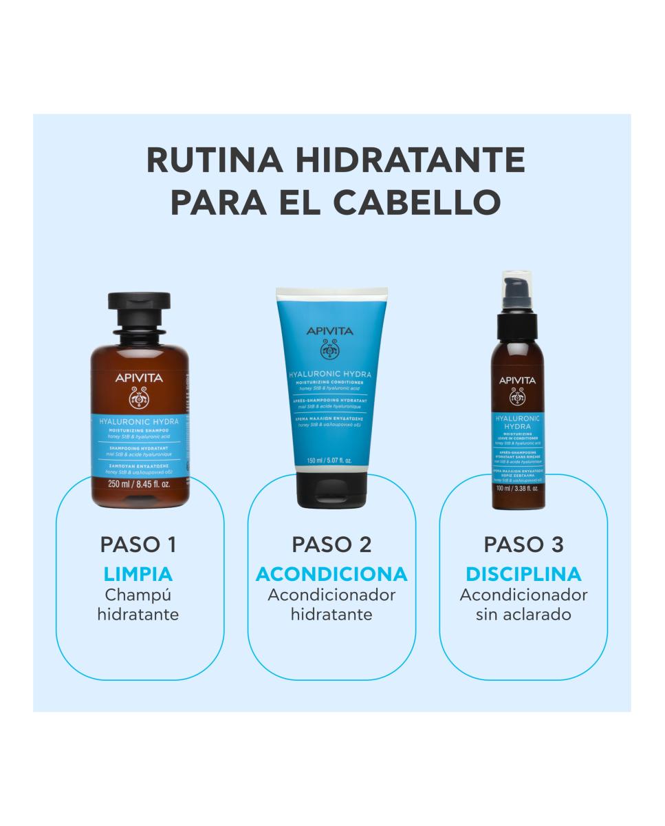 Champú Hidratante Hyaluronic Hydra Apivita - 250 ml 7