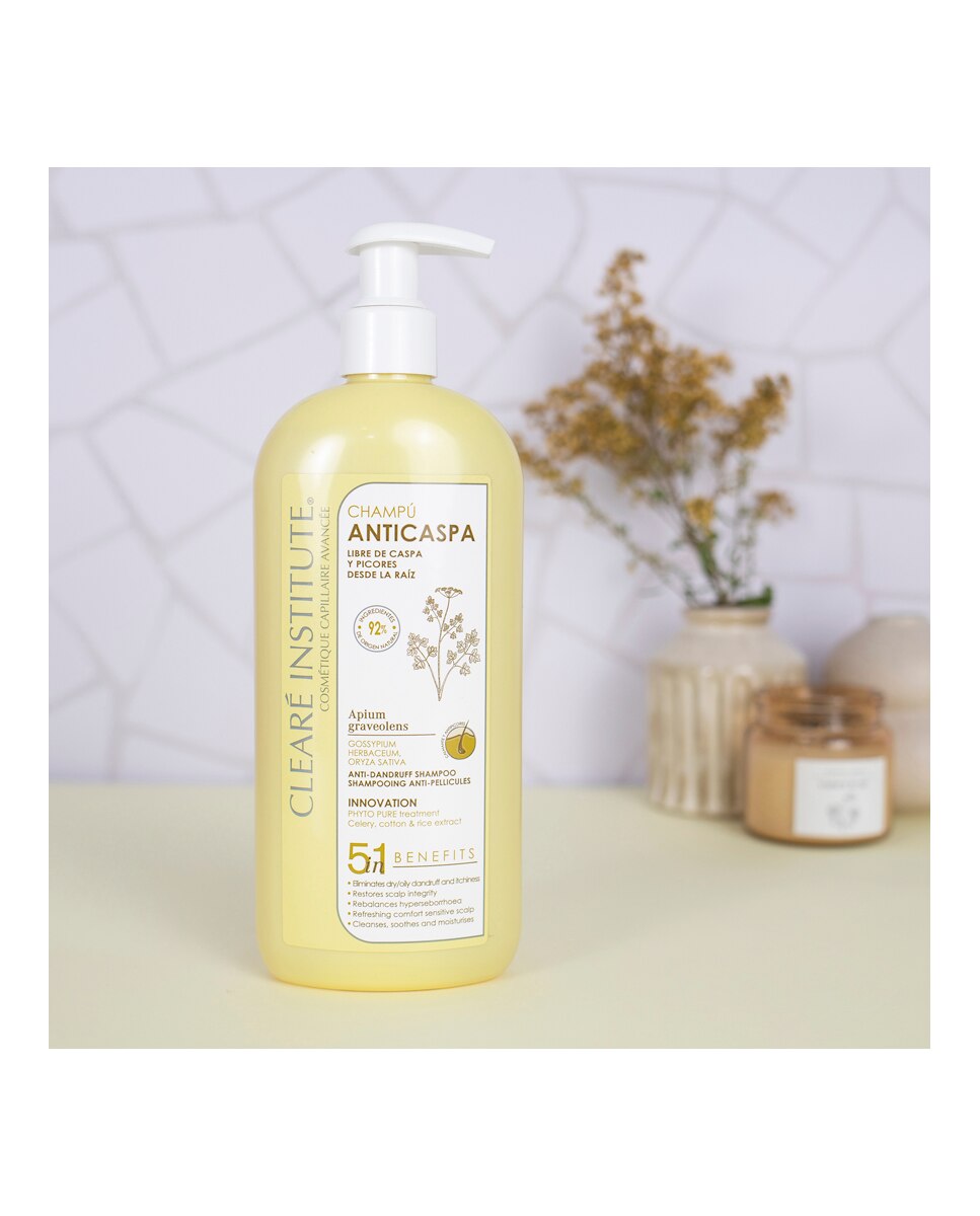 Champú Anticaspa Clearé Institute - 400 ml 4