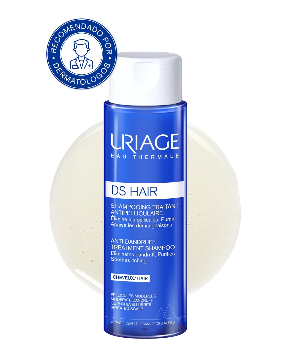 Hair Champú Tratante Anticaspa HS 200 ml Uriage - 200 ml 2