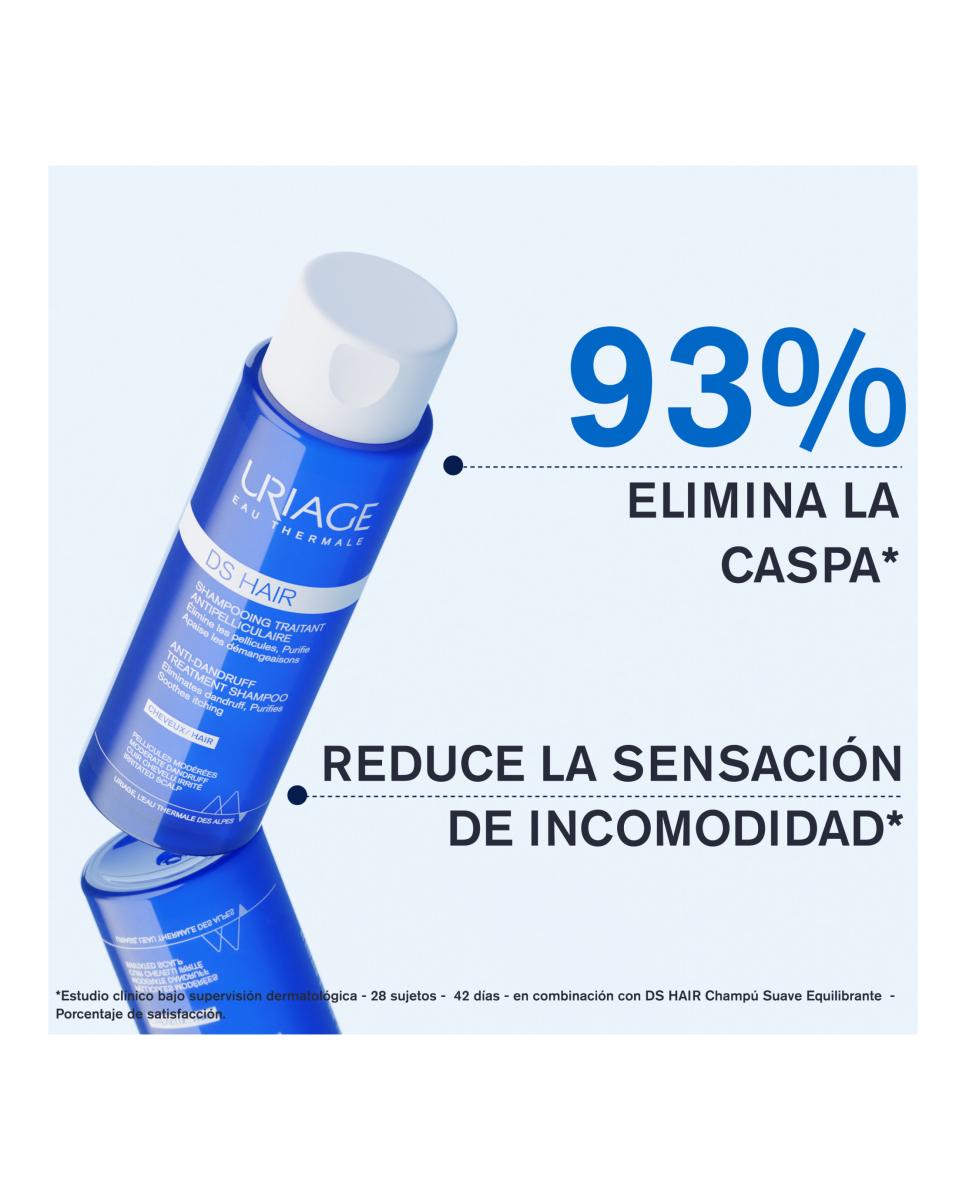 Hair Champú Tratante Anticaspa HS 200 ml Uriage - 200 ml 6