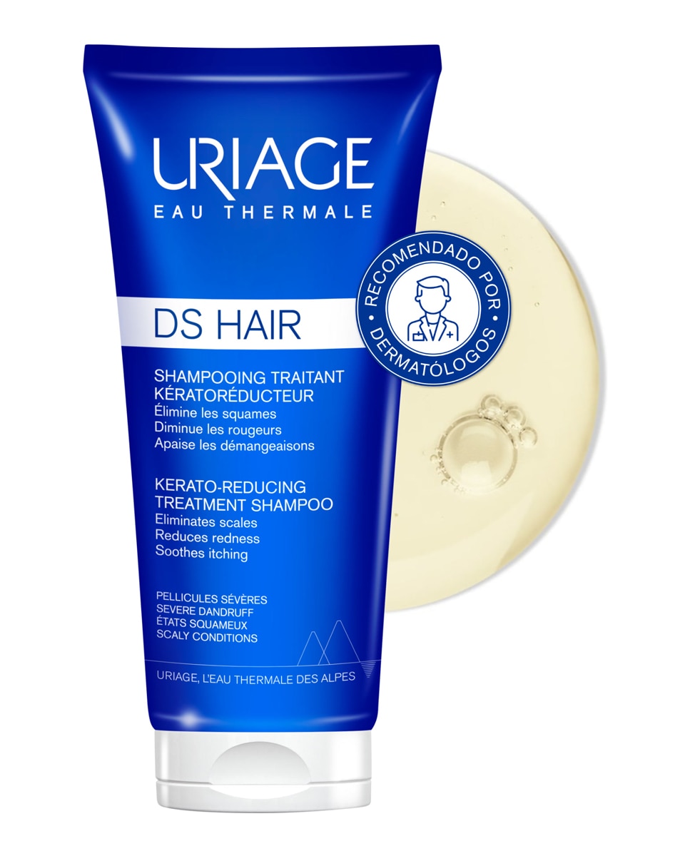 Hair Champú de Tratamiento Queratorreductor HS Uriage - 150 ml 2