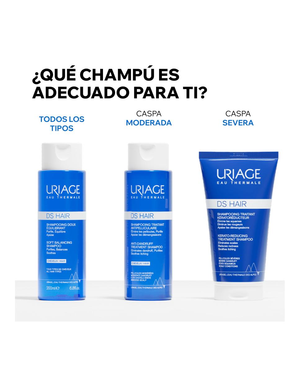 Hair Champú de Tratamiento Queratorreductor HS Uriage - 150 ml 9