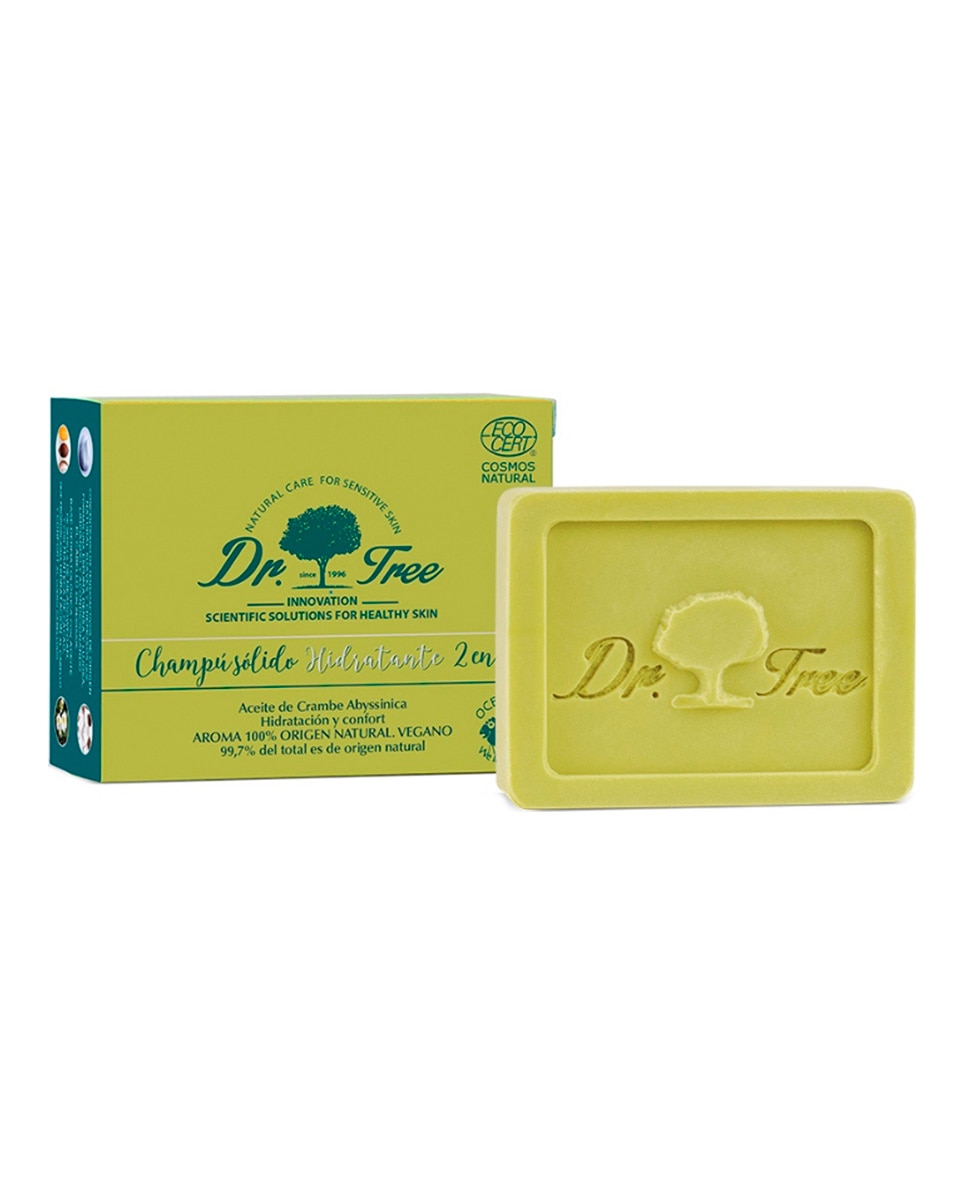Dr. Tree - Champú Sólido Natural Hidratante Cuero Cabelludo Sensible Dr. Tree.