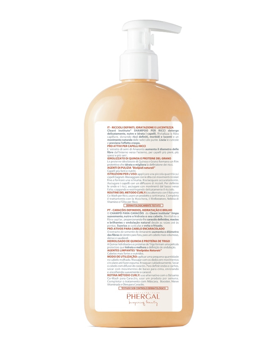 Champú Cleare Curly Clearé Institute - 400 ml 2