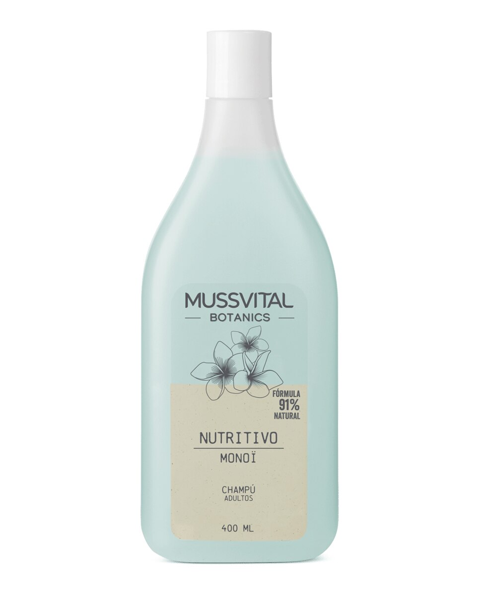 Imagen 0 de Champú Monoï 400 Ml Mussvital Botanics