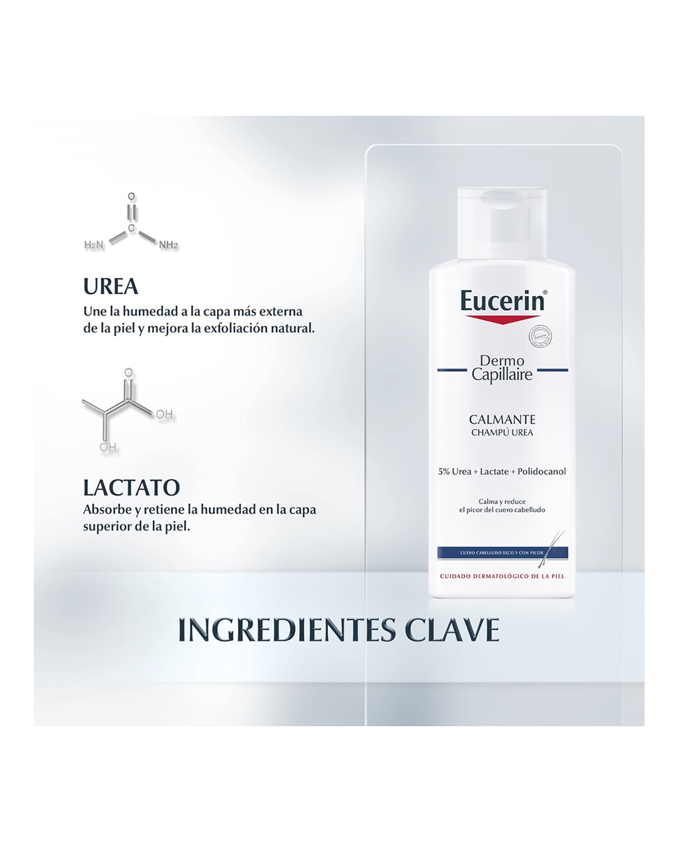 Champú Urea 250ml Eucerin 3