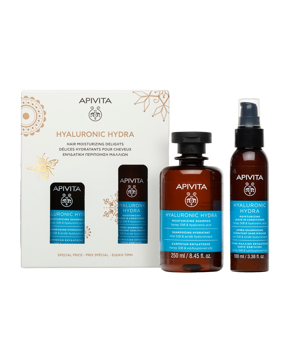 Apivita - Estuche De Regalo Hyaluronic Hydra Champú Hidratante Apivita.