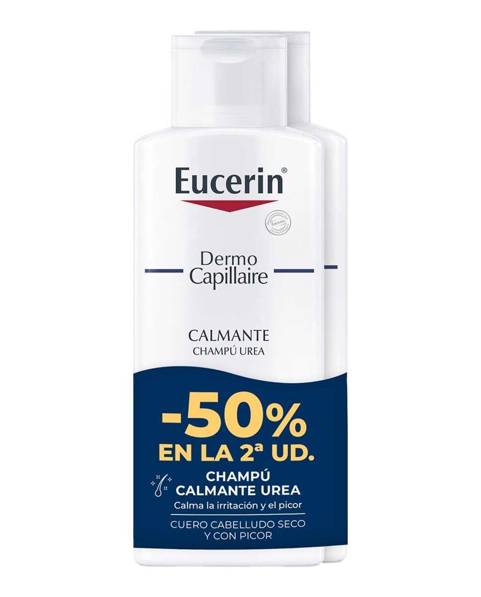 Eucerin® - Duplo Champú Urea Dermocapillaire Eucerin.