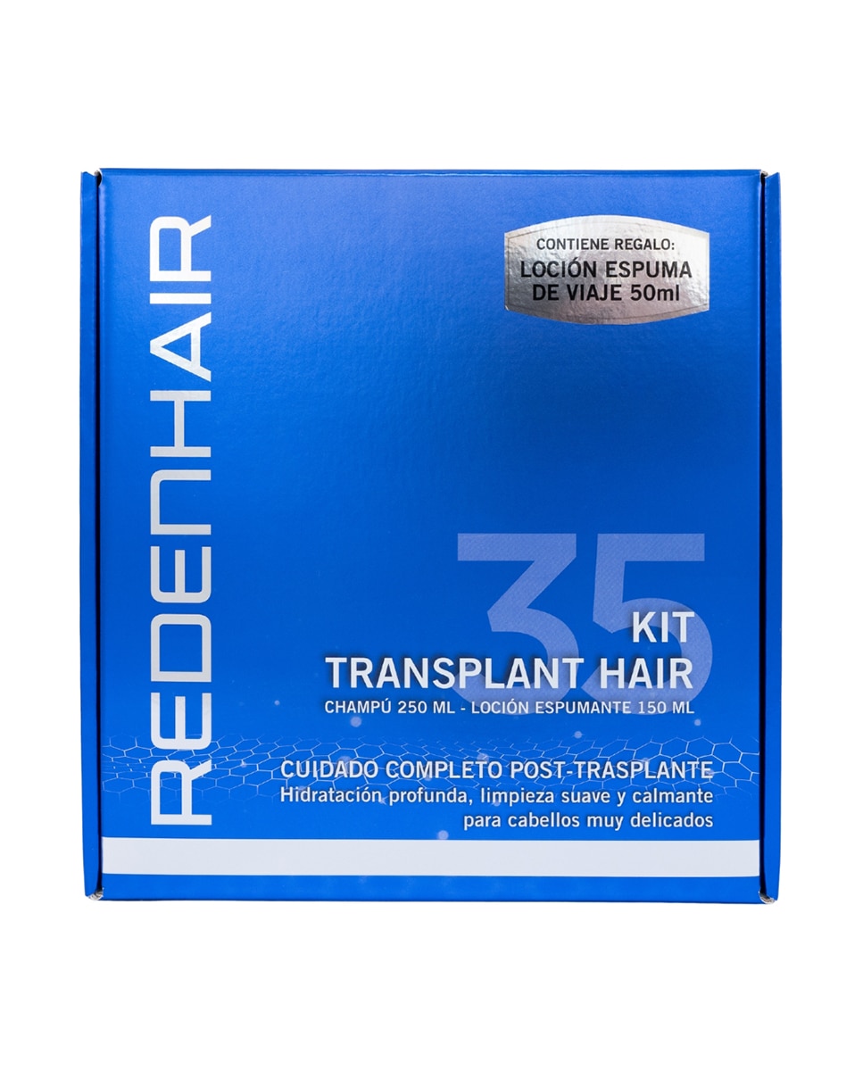 Redenhair - Kit pos-trasplante Capilar Redenhair.