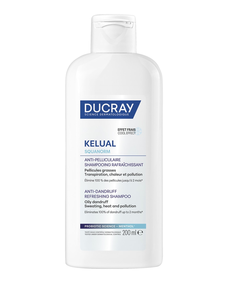 Ducray - Champú Refrescante KELUAL SQUANORM 400 Ml Ducray.