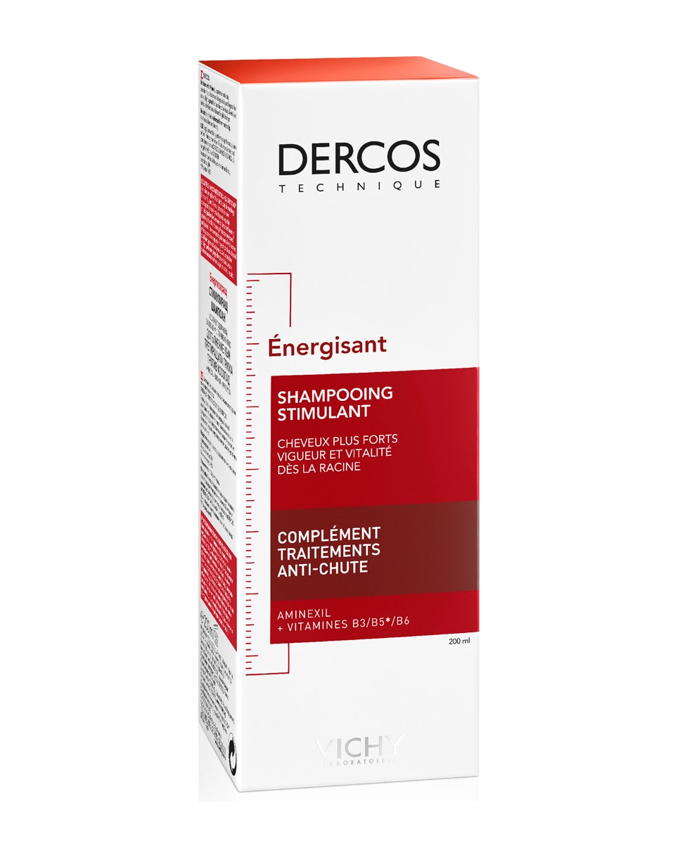 Dercos Technique Energy+ Champú Estimulante Cuero Cabelludo Sano Y Detoxificado Vichy - 200 ml 4