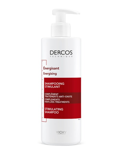 Dercos Technique Energy+ Champú Estimulante Cuero Cabelludo Sano Y Detoxificado Vichy