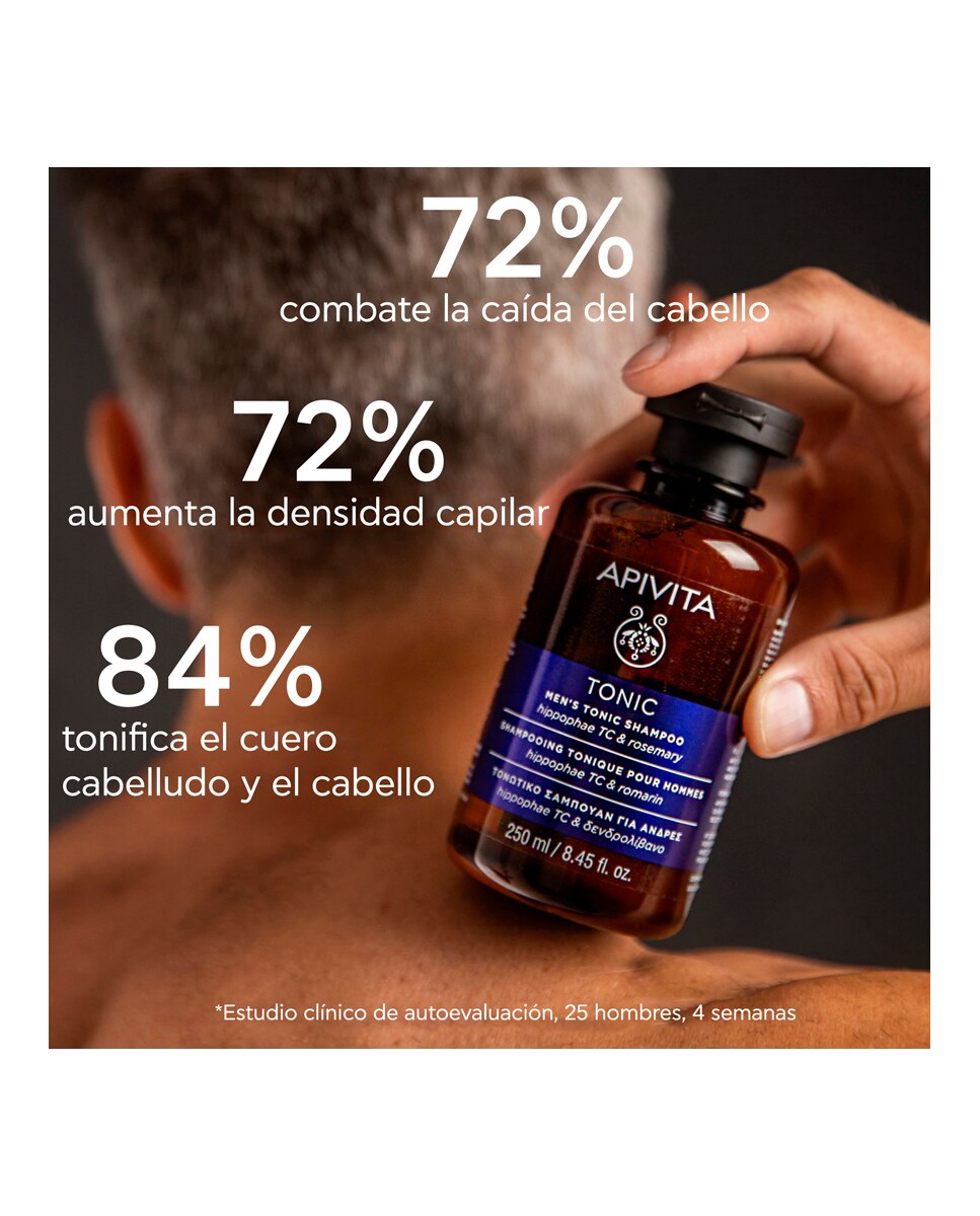 Champú Tonificante Anticaída Apivita - 250 ml 2