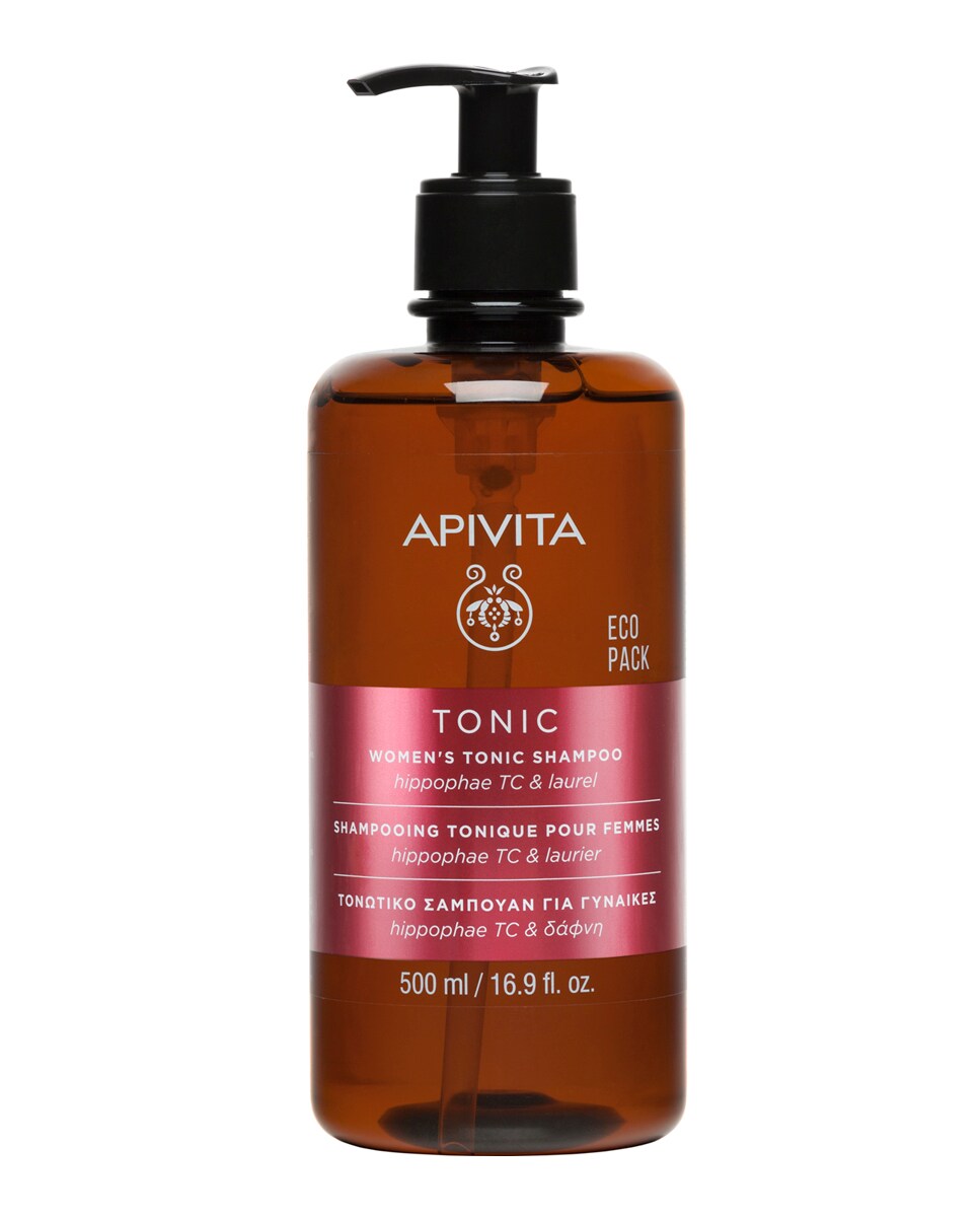 Champú tonificante Woman 500 ml Apivita 1