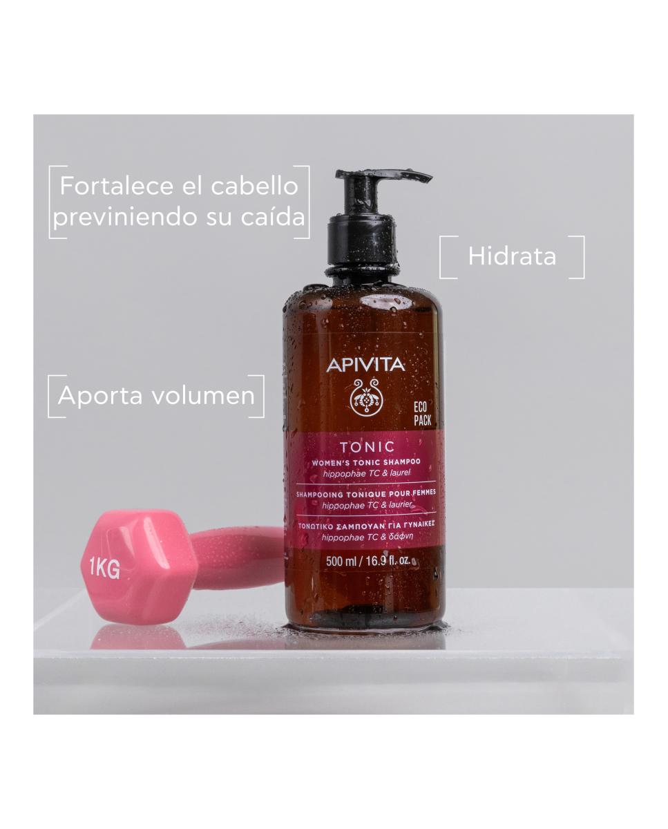 Champú Tonificante Para Mujeres 500 Ml Apivita - 500 ml 2