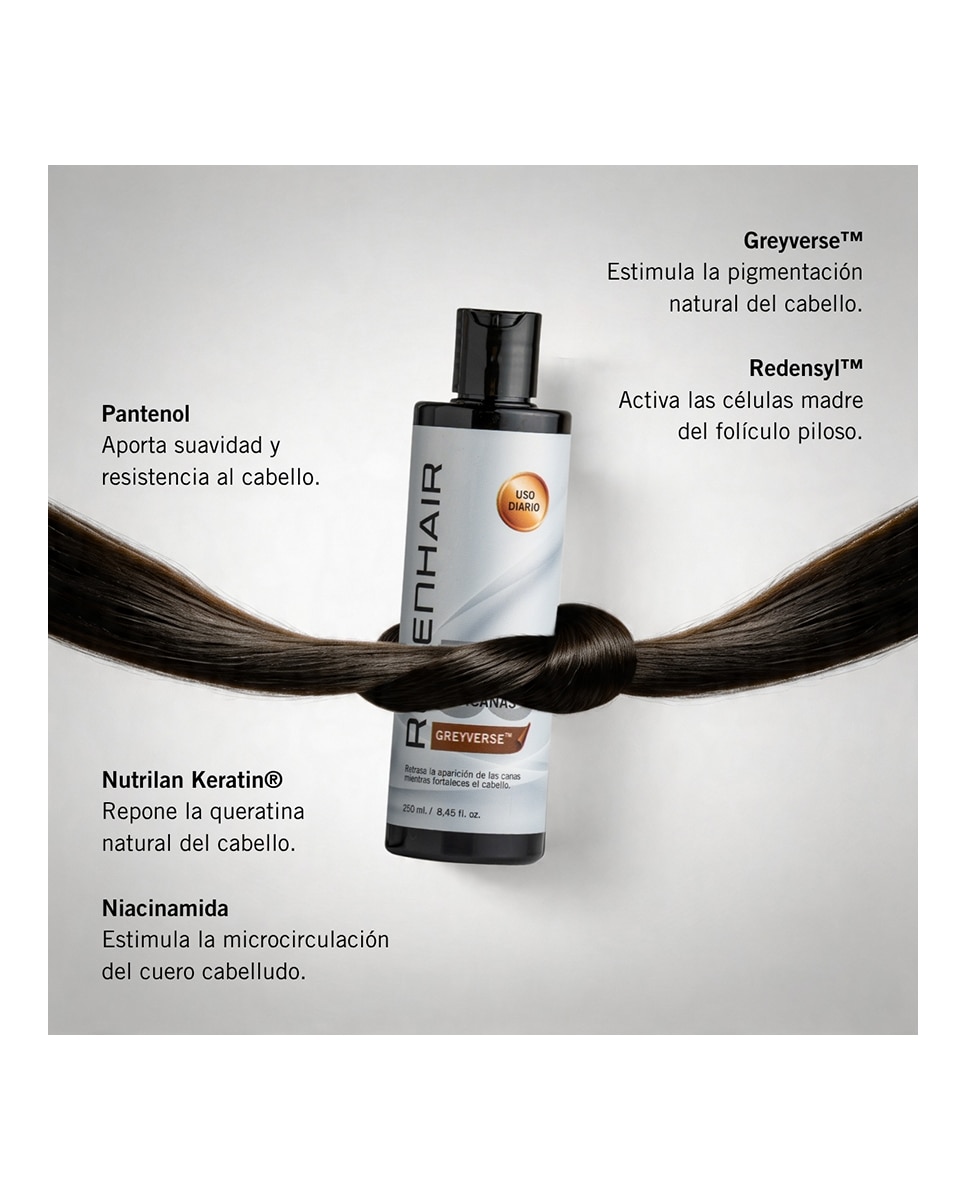 Champú Anticanas 250 ml Redenhair - 250 ml 4