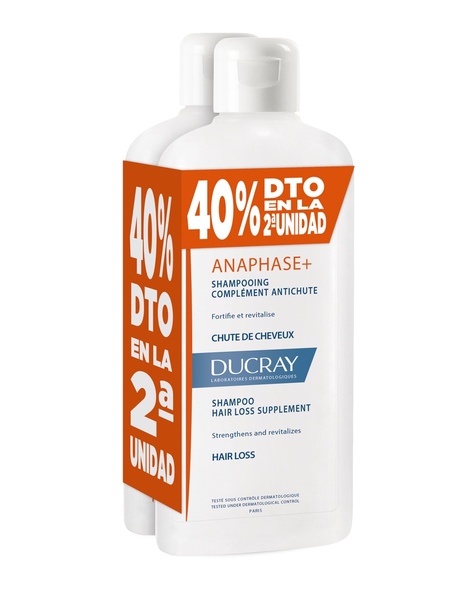 Ducray - Duplo Champú Anticaída Crema Estimulante Anaphase Ducray.