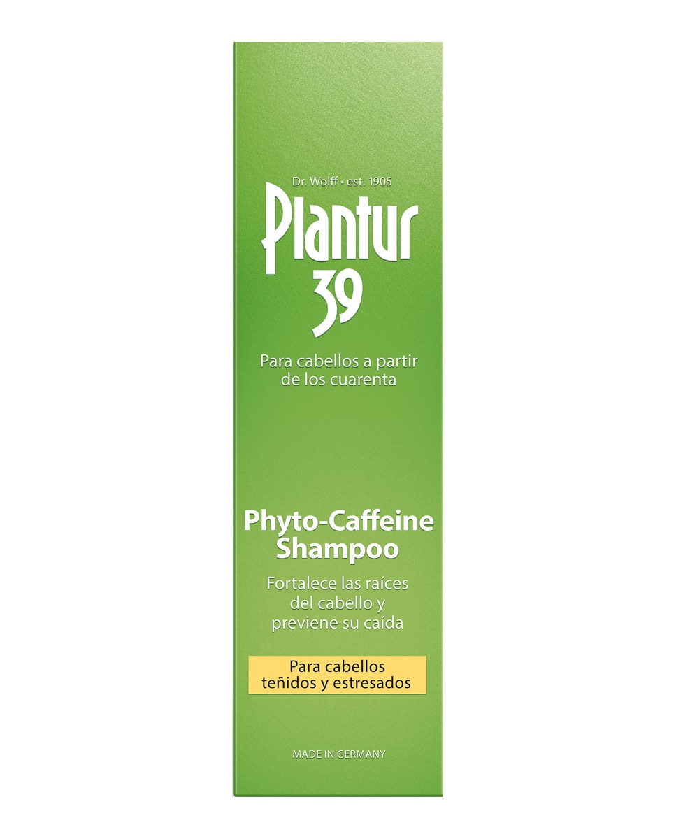 Champú anticaída para cabellos teñidos y desvitalizados 39 Plantur - 250 ml 3