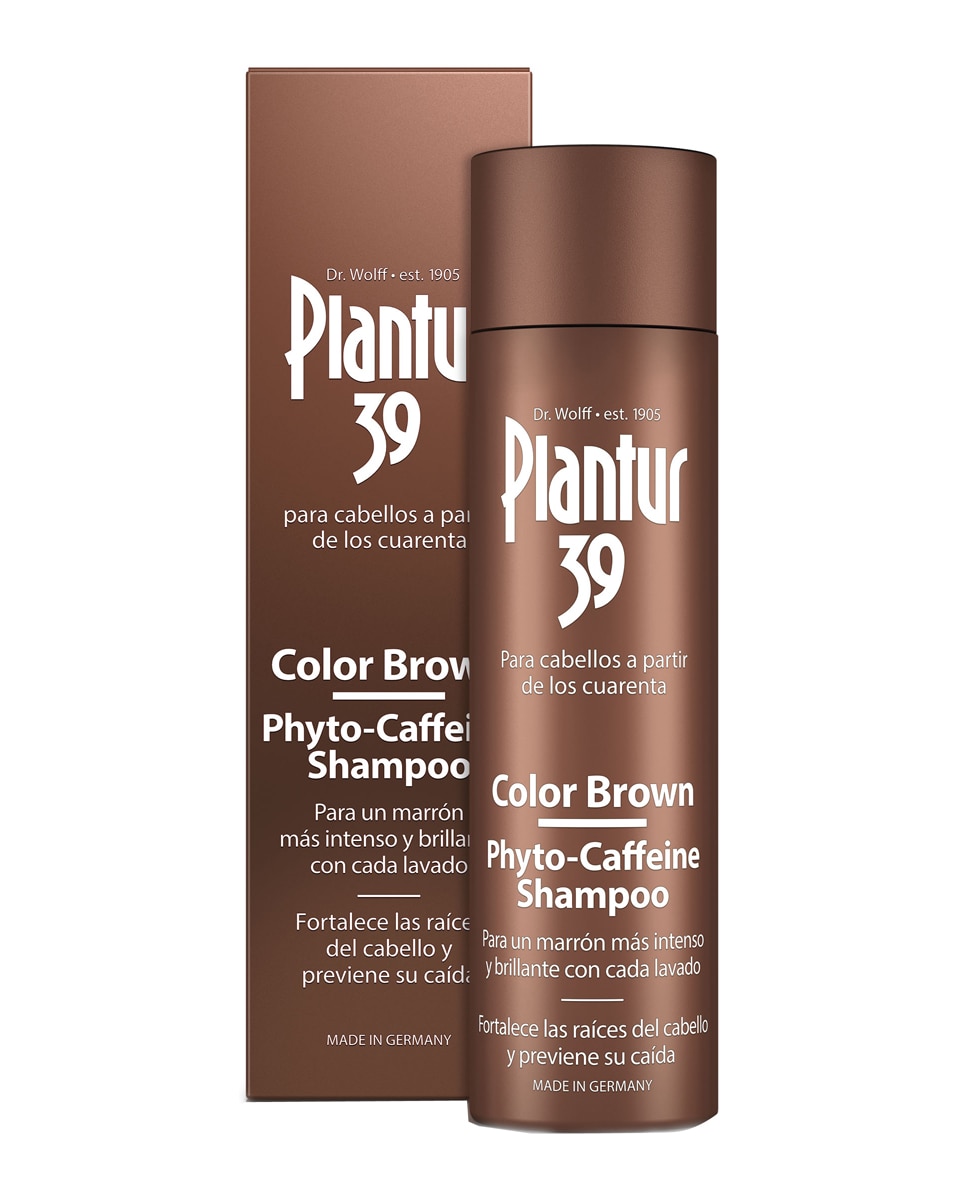 Imagen 2 de Champú Anticaída Color Brown 39 250 ml Plantur - 250 ml