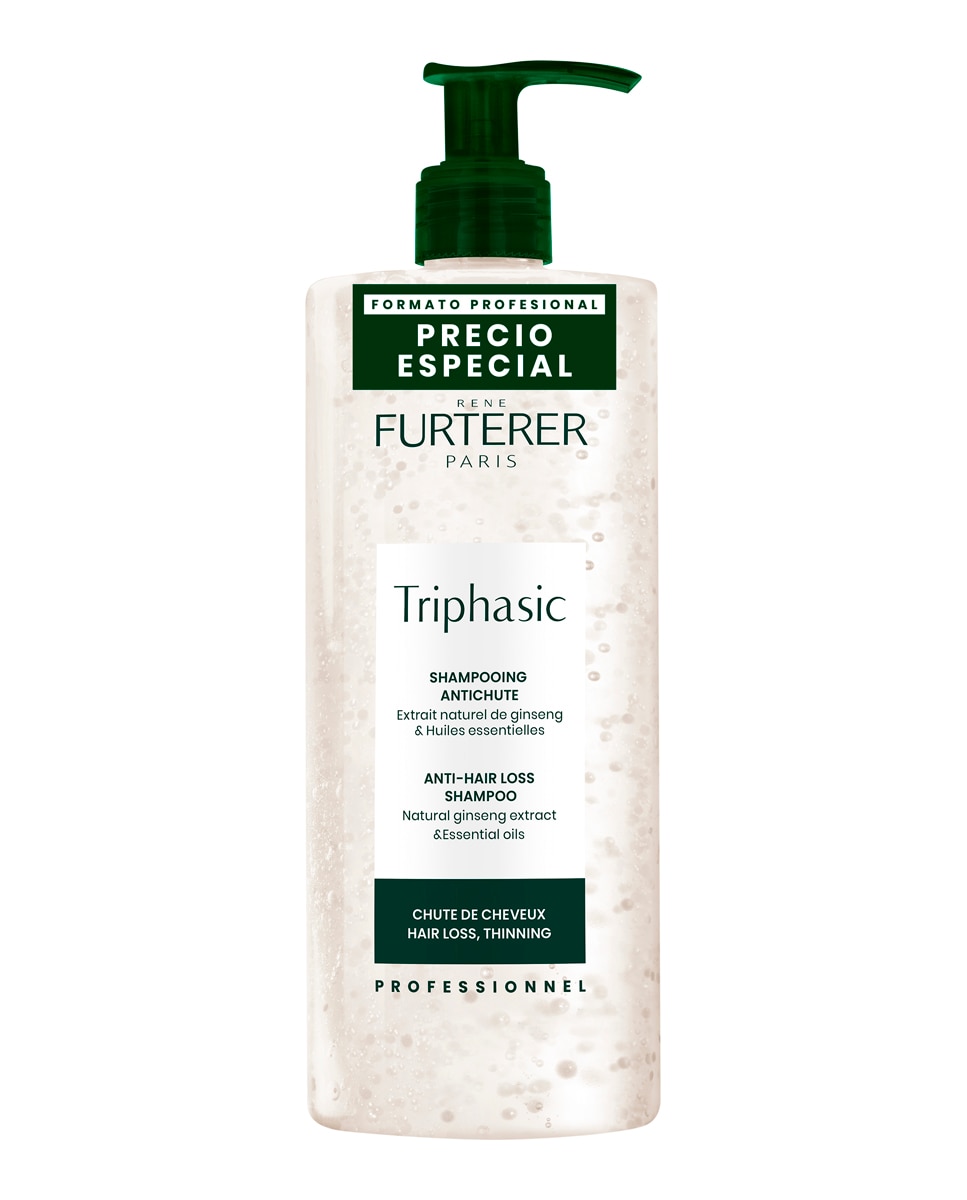 René Furterer - Champú anticaída Triphasic 500 ml René Furterer.