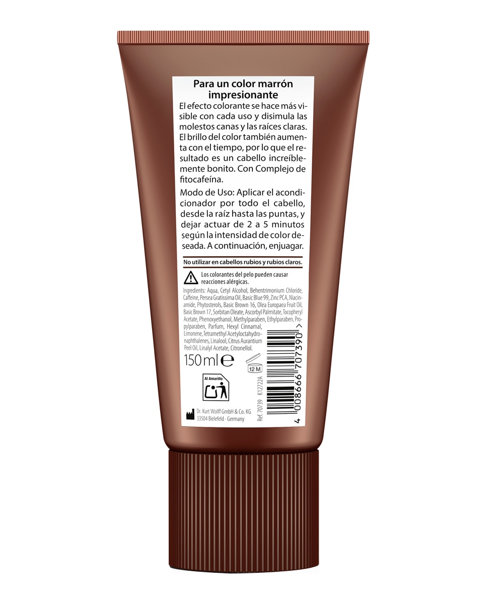 Imagen 2 de Acondicionador Anticaida y anticanas Color Brown 150 ml Plantur - 150 ml