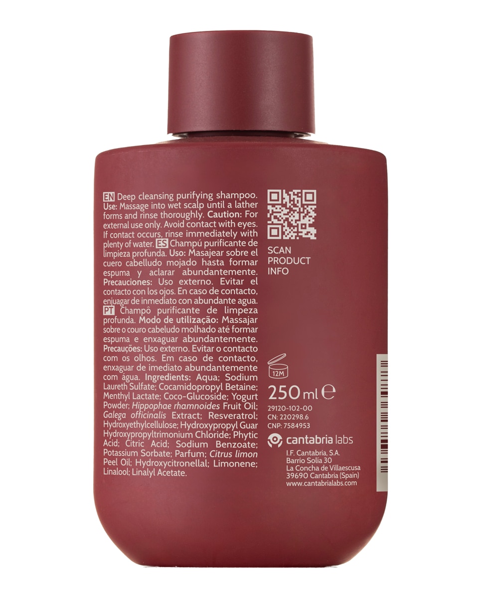 Imagen 2 de Champús Iraltone Reset Shampoo 250 Ml Iraltone