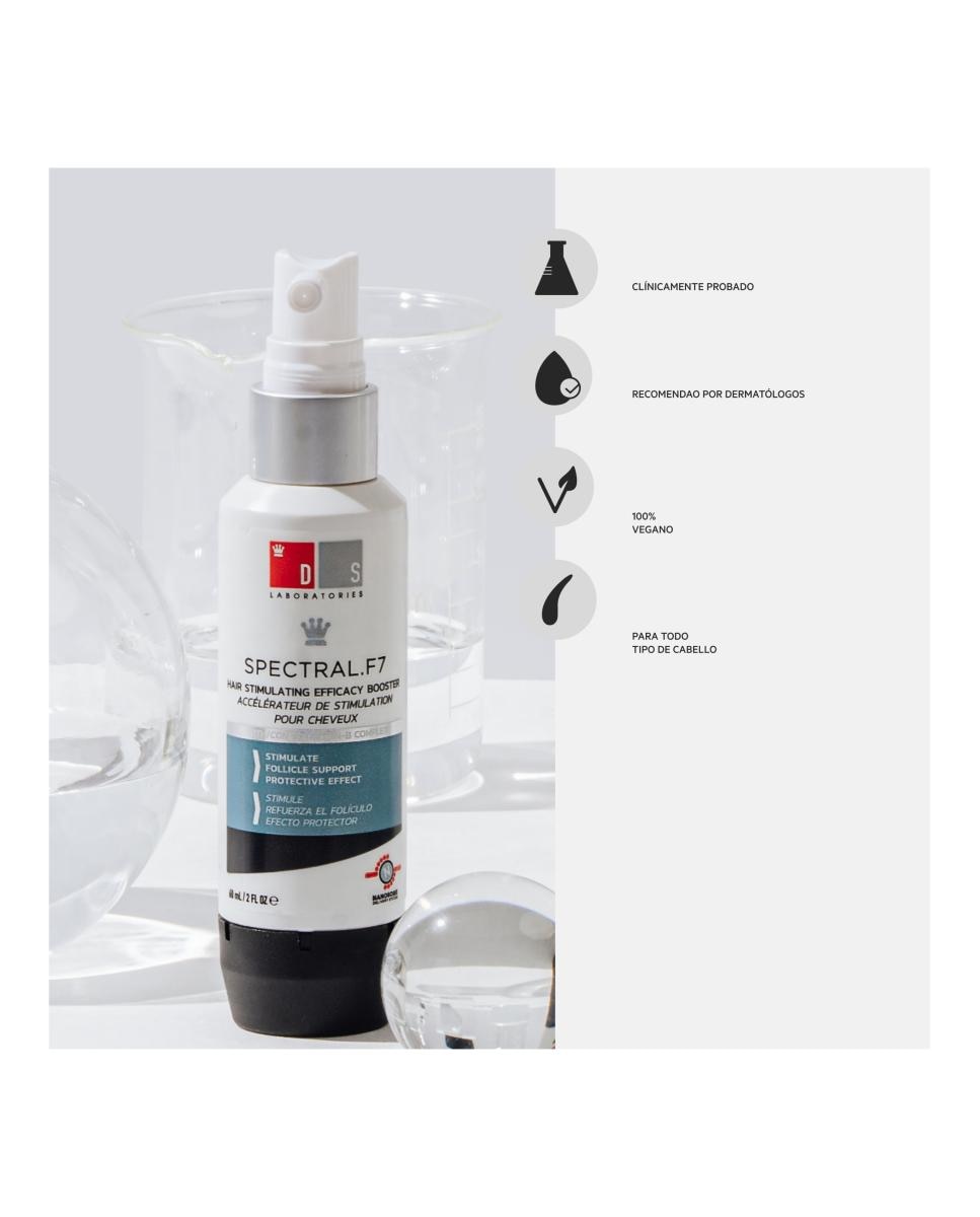 Loción Anticaida Spectral F7 para caída estacional o por estrés DS Laboratories - 60 ml 5