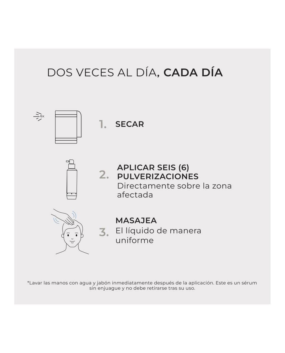 Loción Anticaida Spectral F7 para caída estacional o por estrés DS Laboratories - 60 ml 7