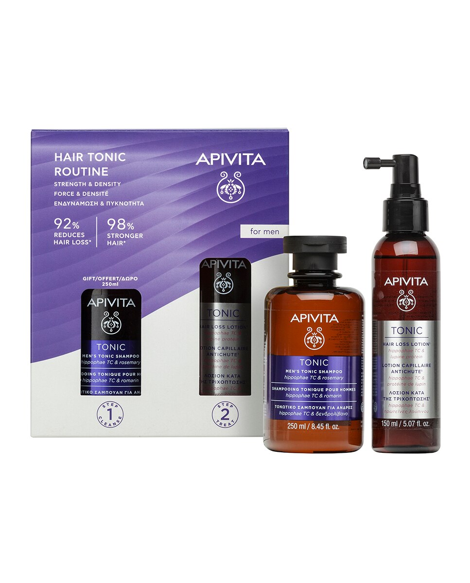 Apivita - Pack Loción Anticaida Hombre Apivita.