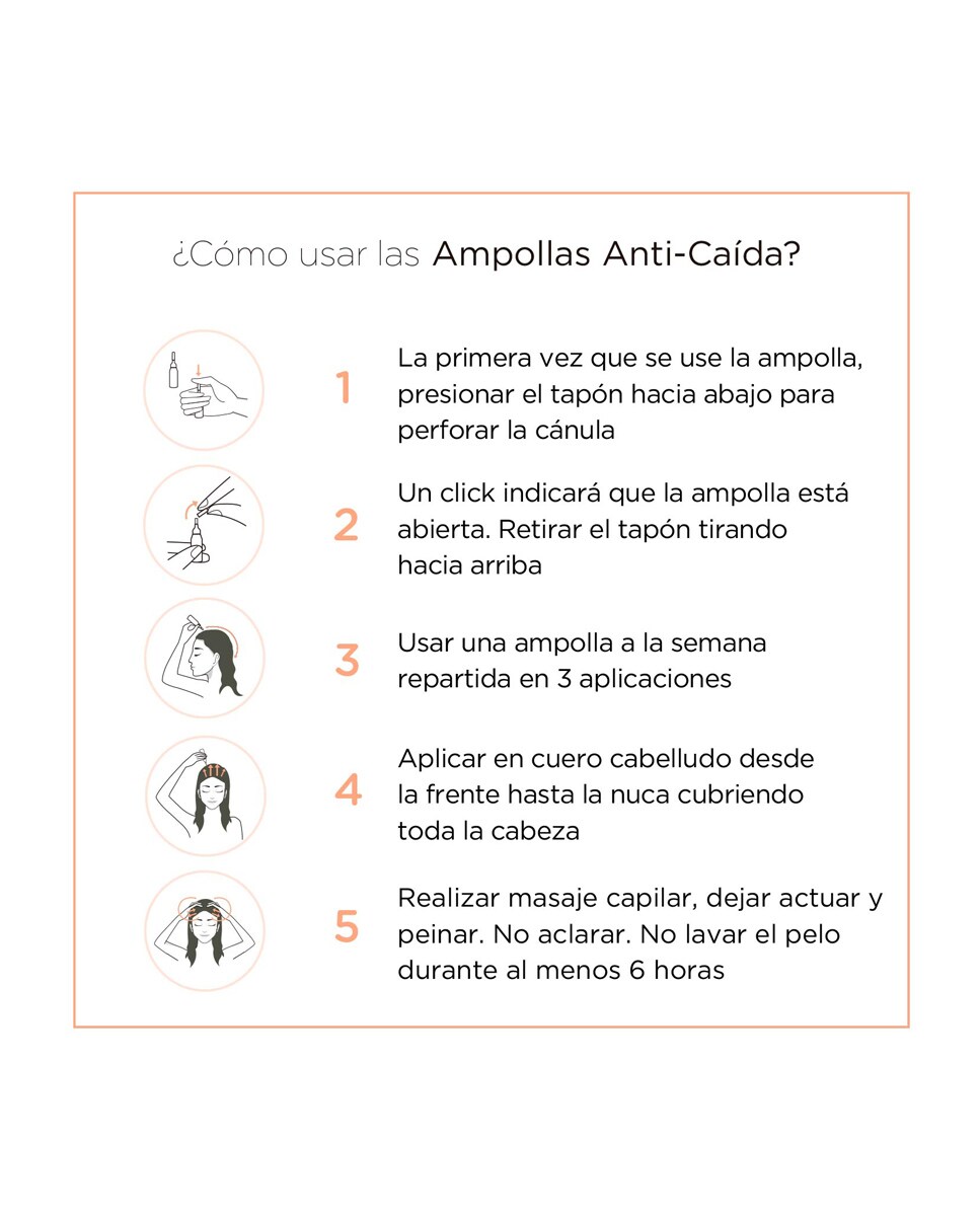 Ampolla Premiun Fortalecimiento/Anticaída capilar Nuggela & Sulé 4