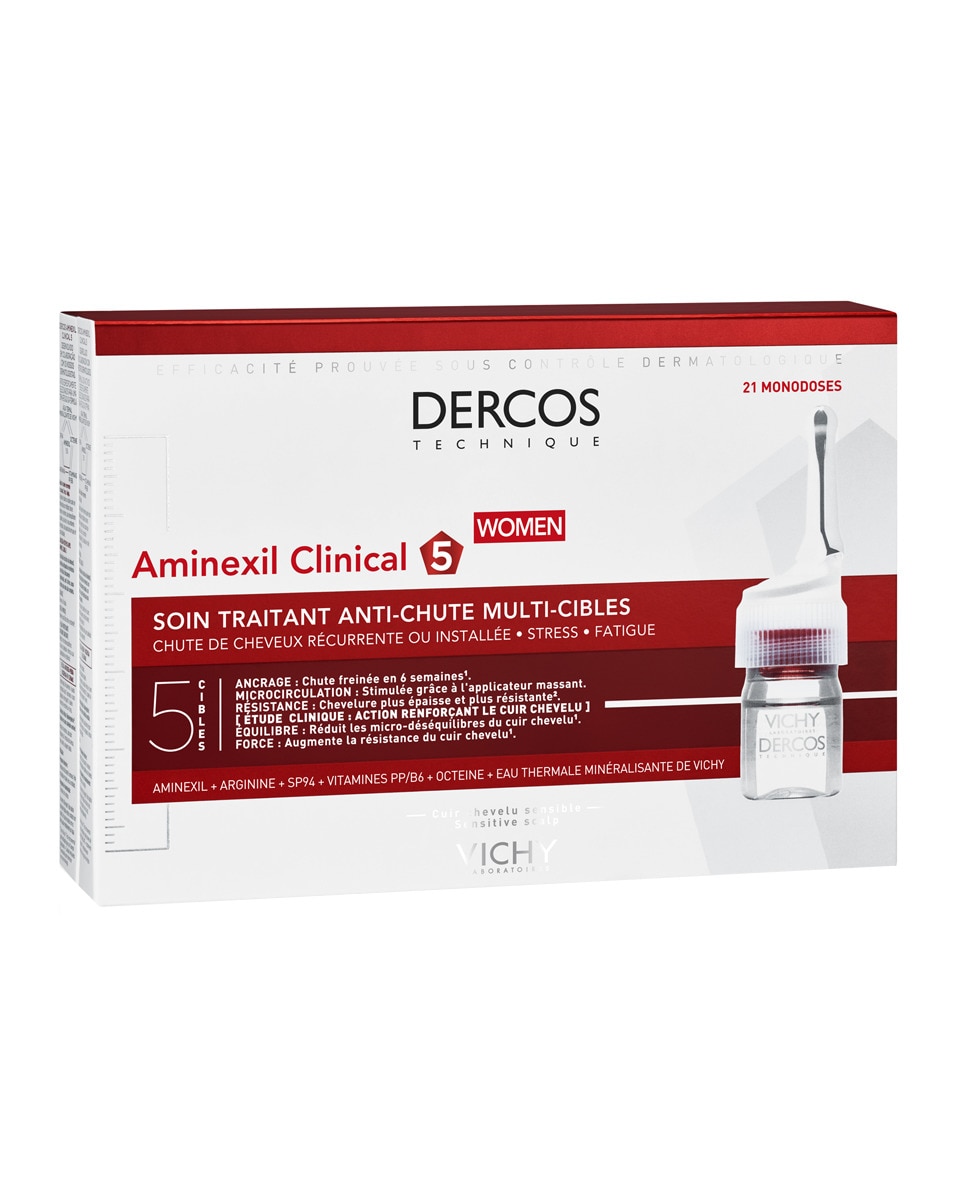 Imagen 0 de 21 Ampollas Anticaída Aminexil Mujer Vichy
