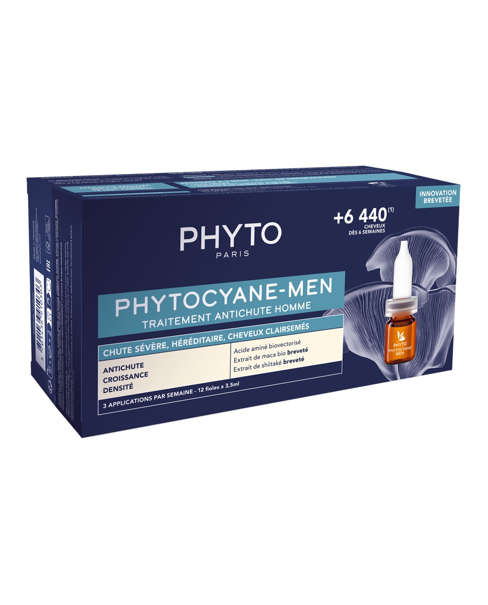Phyto - Tratamiento Anticaída Hombre Phytocyane Men Progressive Phyto.