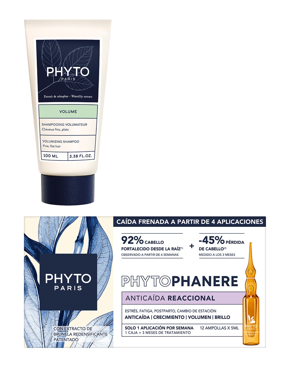 Set de Tratamiento Anticaída Reactivo Phytophanere 2