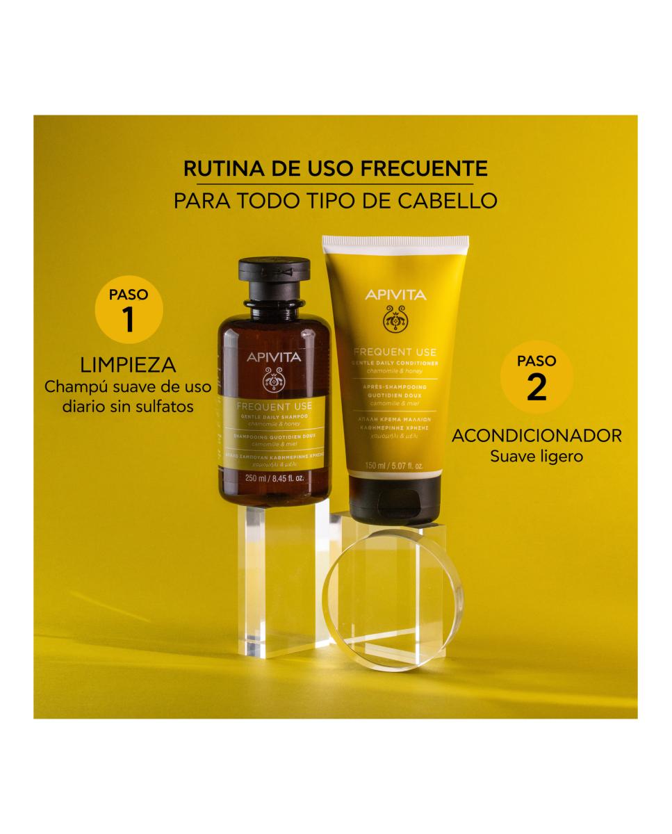Acondicionador Suave De Uso Diario 150 Ml Apivita - 150 ml 4