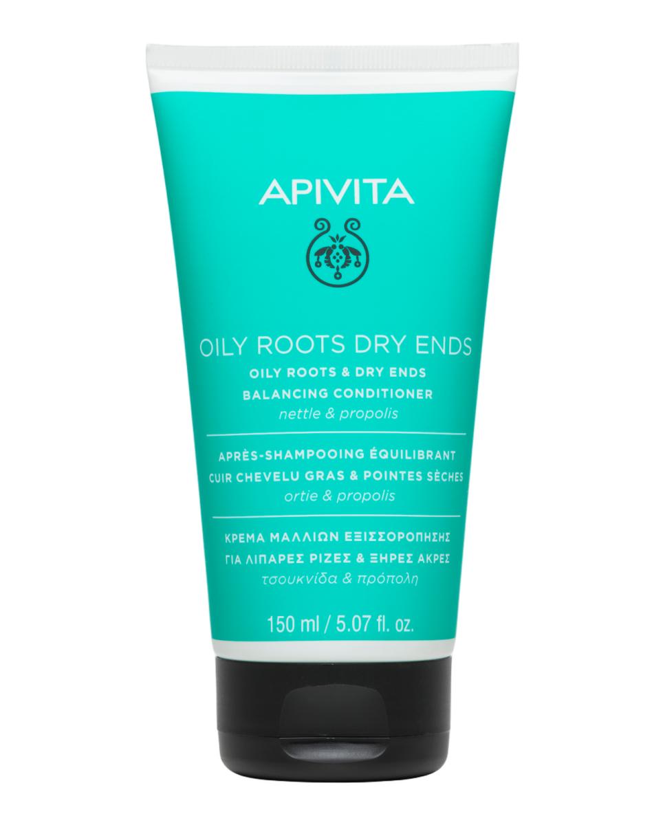 Apivita - Acondicionador Equilibrante Para Raíz Grasa Y Puntas Secas 150 Ml Apivita.