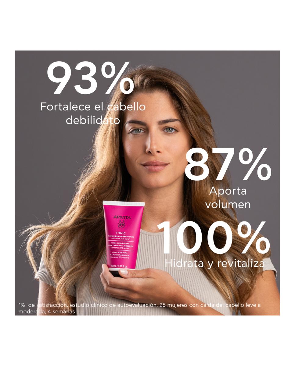Acondicionador Tonificante Para Cabello Fino 150 Ml Apivita - 150 ml 4