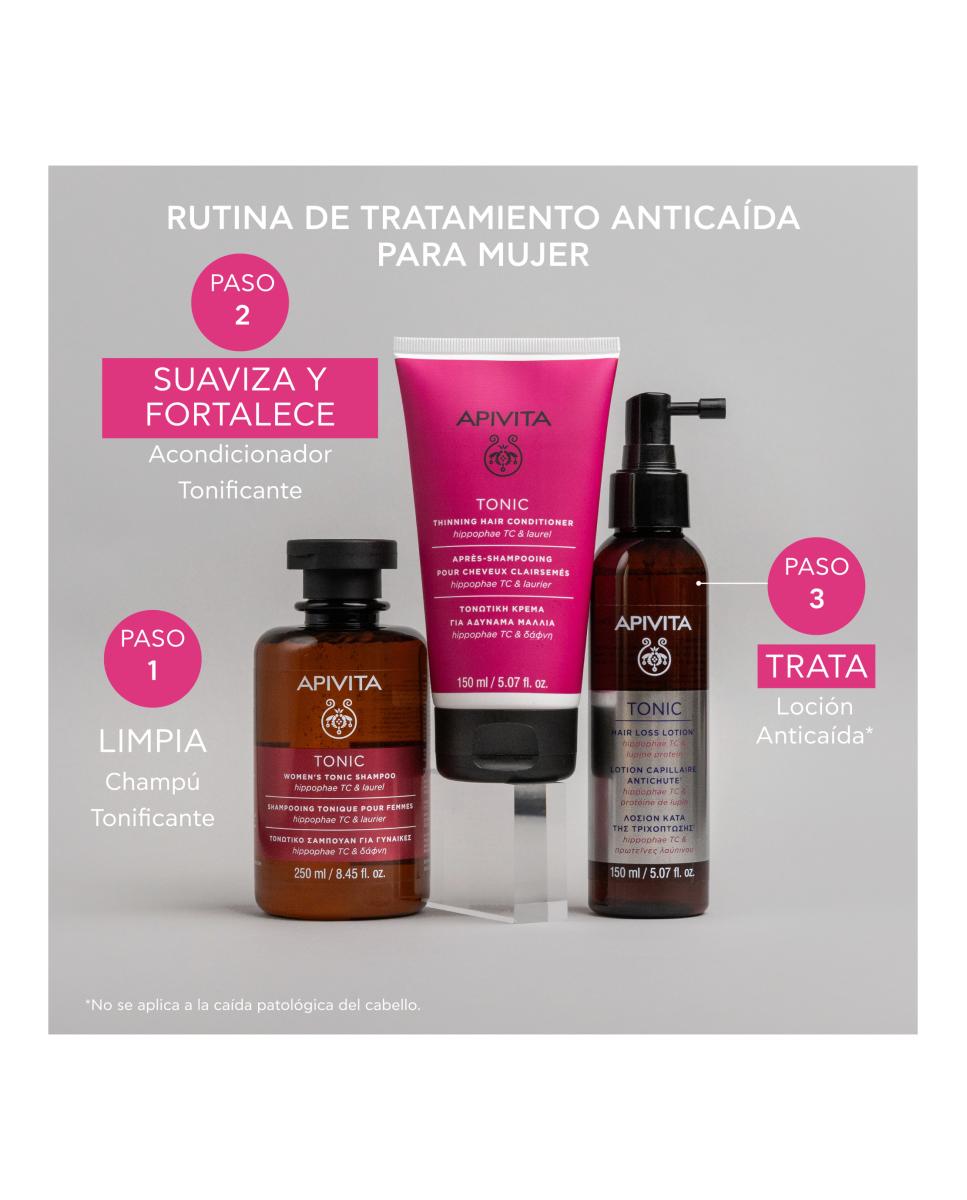 Acondicionador Tonificante Para Cabello Fino 150 Ml Apivita - 150 ml 5