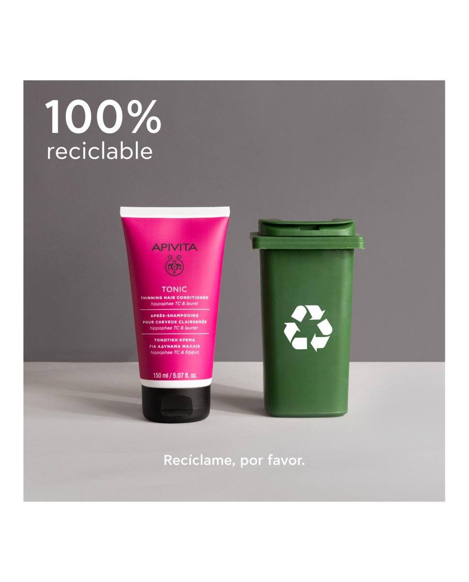 Acondicionador Tonificante Para Cabello Fino 150 Ml Apivita - 150 ml 8