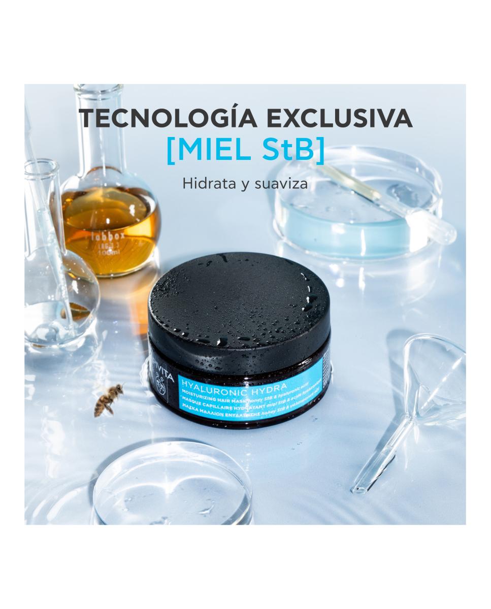 Mascarilla Capilar Hidratante Apivita - 200 ml 4
