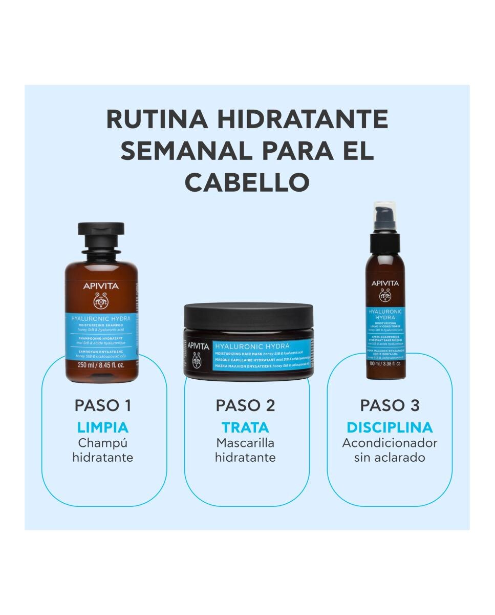 Mascarilla Capilar Hidratante Apivita - 200 ml 6
