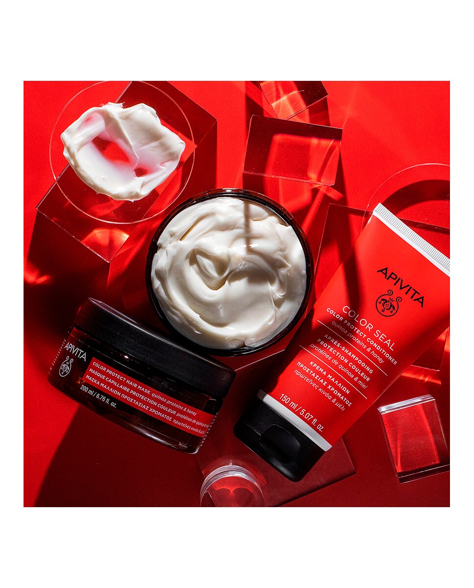 Mascarilla Capilar Selladora del Color Apivita - 200 ml 4