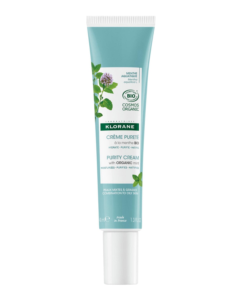 Klorane - Crema Purificante A La Menta Acuática Bio 40 ml Klorane.