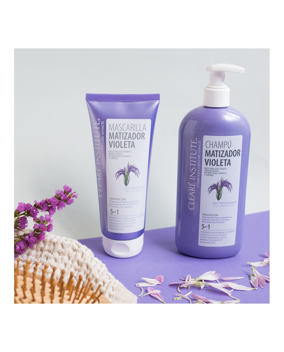 Mascarilla Matizador Violeta Clearé Institute - 200 ml 3