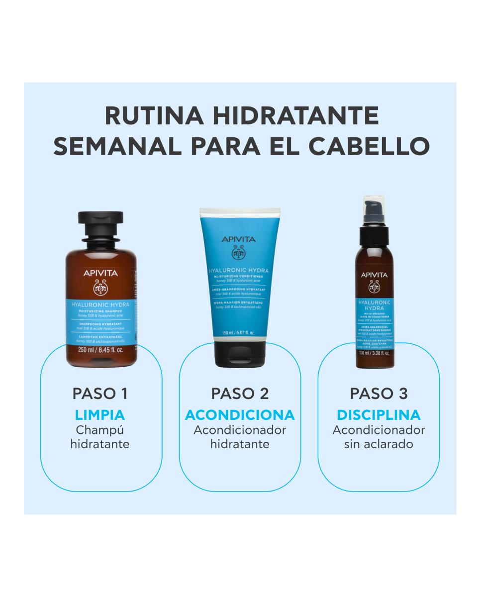 Acondicionar Hidratante Sin Aclarado 100 ml Apivita - 100 ml 7