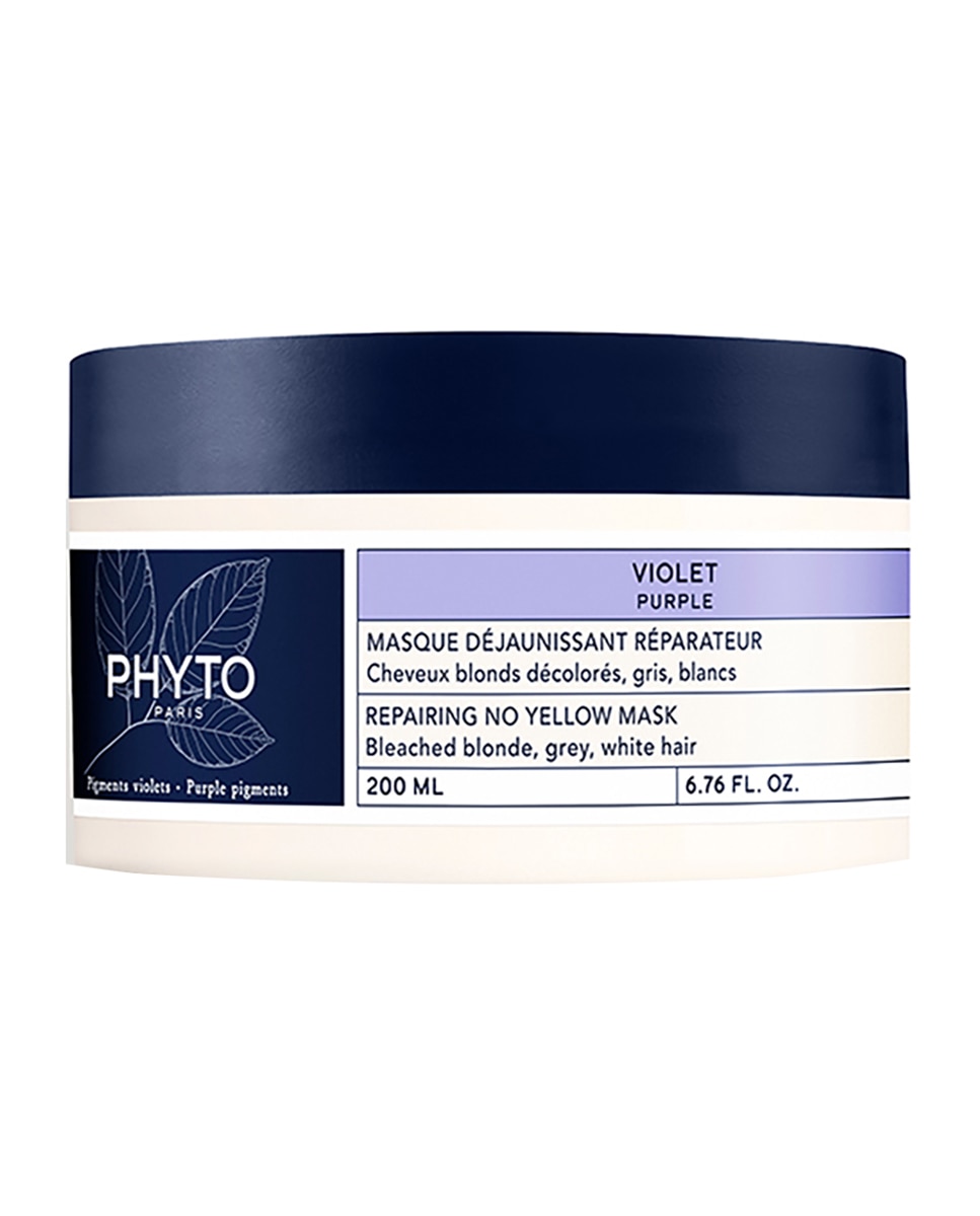 Phyto - Mascarilla antiamarilleo reparadora Violeta 200 ml Phyto.