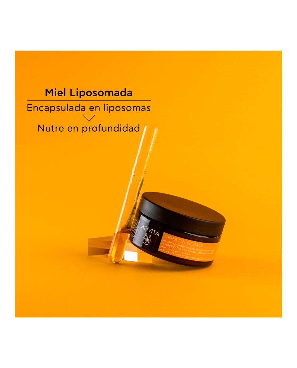 Mascarilla capilar Keratin Repair Apivita - 200 ml 6
