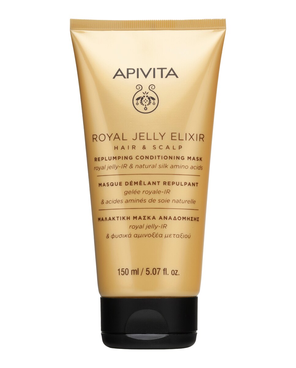 Apivita - Mascarilla Acondicionador Voluminizadora Acondicionadora 150 Ml Royal Jelly Apivita.