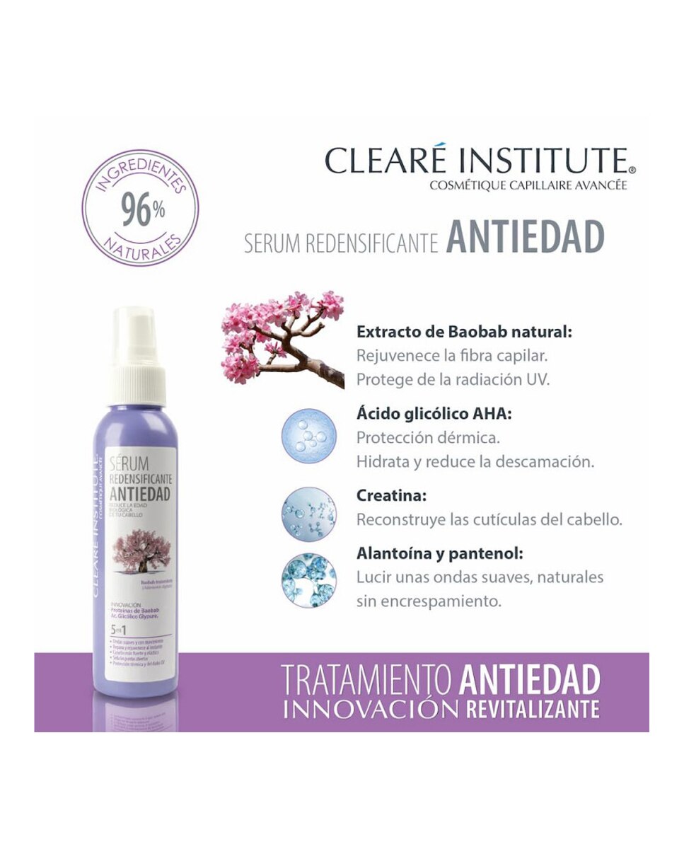 Imagen 2 de Sérum Redensificante Antiedad Clearé Institute - 125 ml