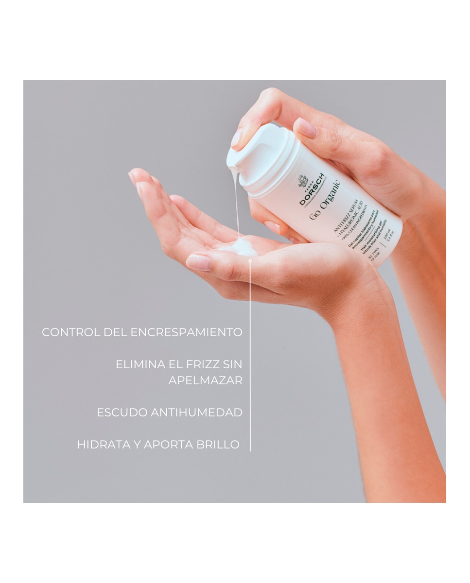 Sérum capilar Anti Frizz Serum + Hyaluronic Acid Farma Dorsch - 100 ml 3