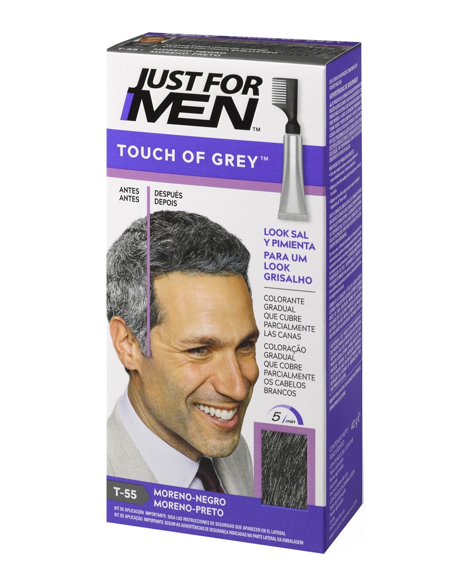 Just For Men - Coloración Gradual Touch of Grey Just For Men.